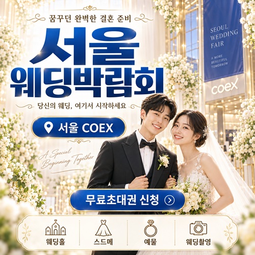 서울 웨딩박람회 주말 상설전
